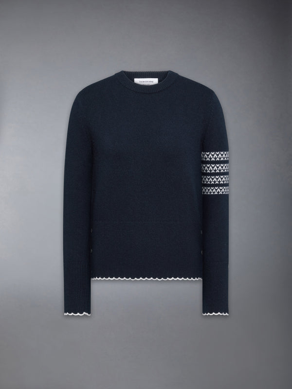 MERINO WOOL HOLIDAY HECTOR PULLOVER - featured image