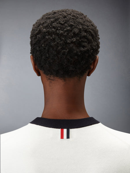 JERSEY HECTOR INTARSIA 4-BAR TEE 화이트