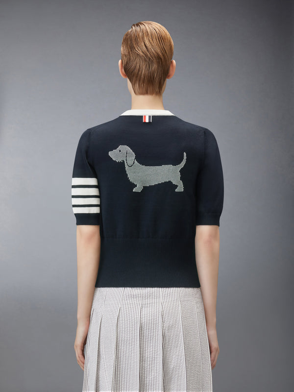 JERSEY HECTOR INTARSIA 4-BAR TEE - image 2