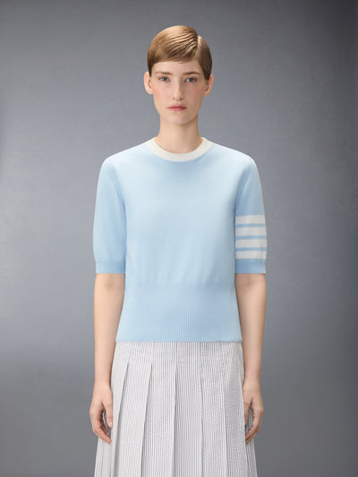 JERSEY HECTOR INTARSIA 4-BAR TEE