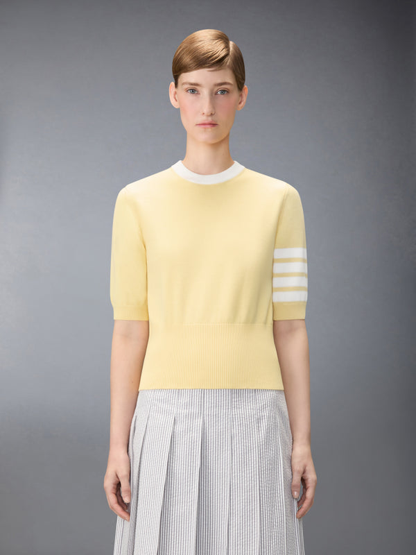 JERSEY HECTOR INTARSIA 4-BAR TEE - image 1