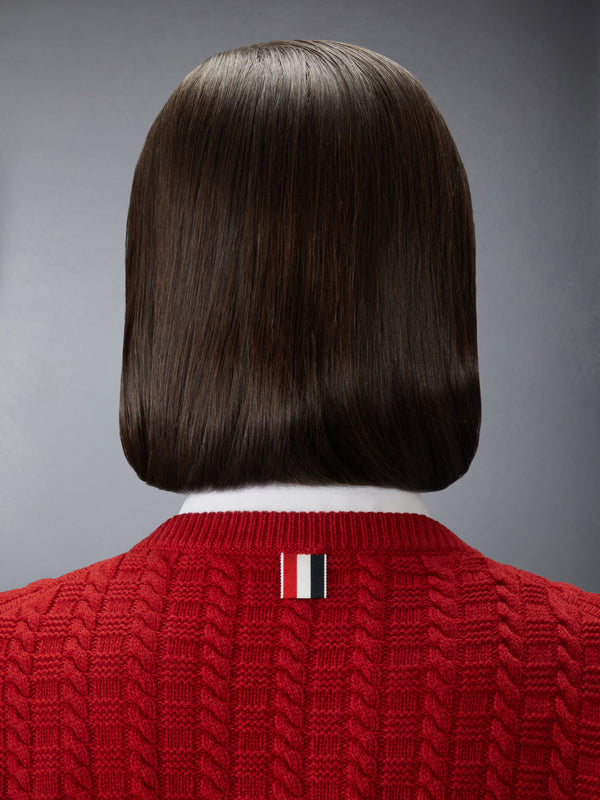 MERINO WOOL 4-BAR INTARSIA ANCHOR PULLOVER - image 4