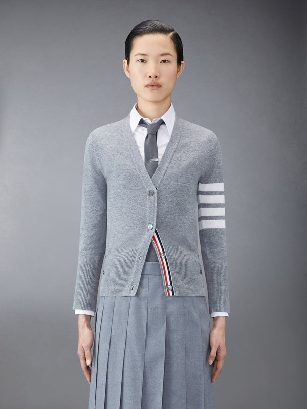 CLASSIC CASHMERE 4-BAR V-neck CARDIGAN - featured image