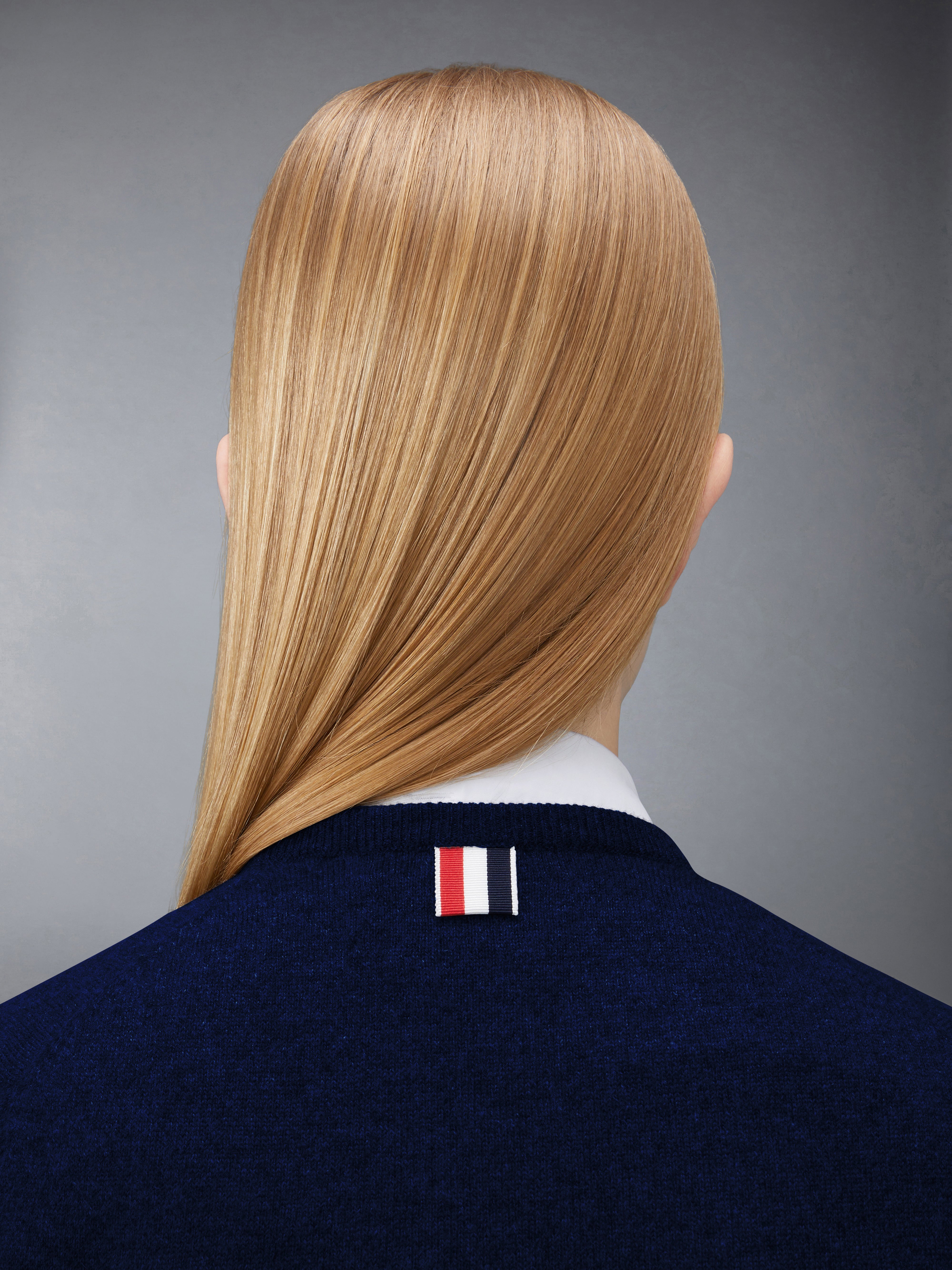 Classic Cashmere 4 Bar Crew Neck Cardigan | Thom Browne