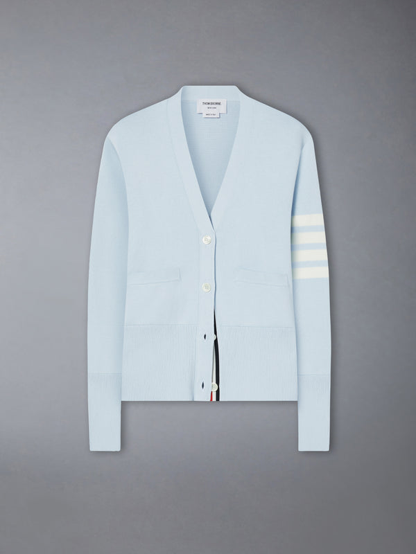 COTTON CREPE MILANO 4-BAR CARDIGAN - featured image