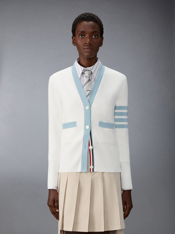 밀라노 스티치 코튼 4-바 카디건 - image 1