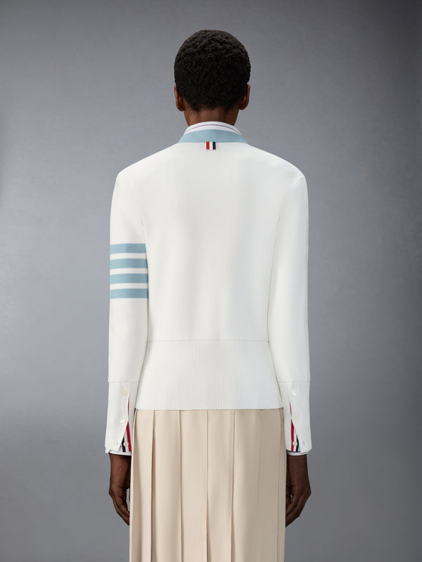 밀라노 스티치 코튼 4-바 카디건 - image 2