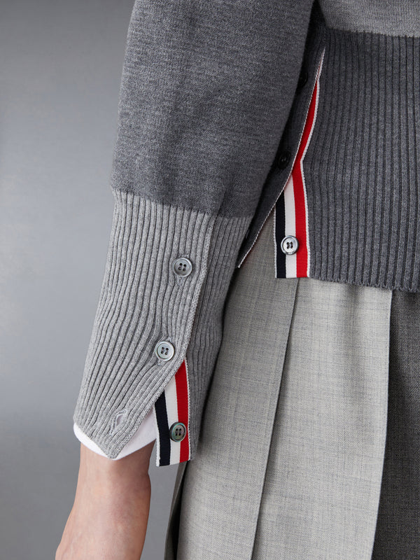 FUNMIX CREPE 4-BAR CARDIGAN - image 4