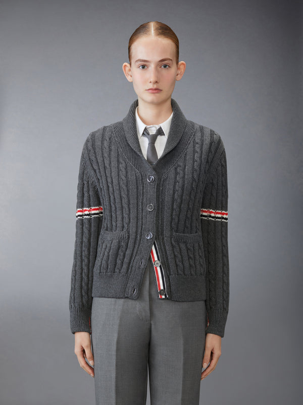 MERINO WOOL ARMBAND CARDIGAN - image 1