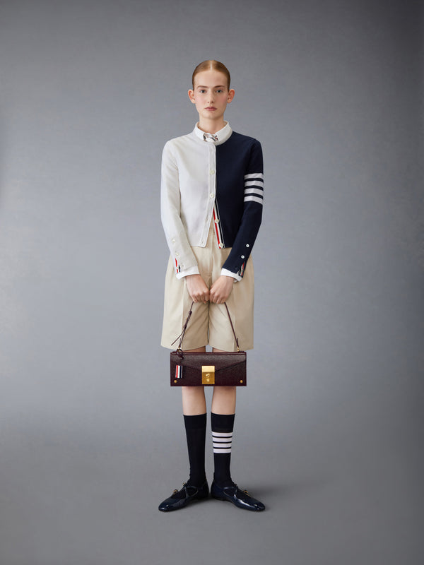 CASHMERE 4-BAR CROPPED CARDIGAN - image 3