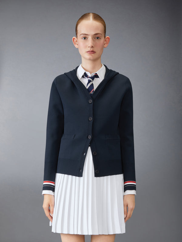 VISCOSE CARDIGAN HOODIE - image 1