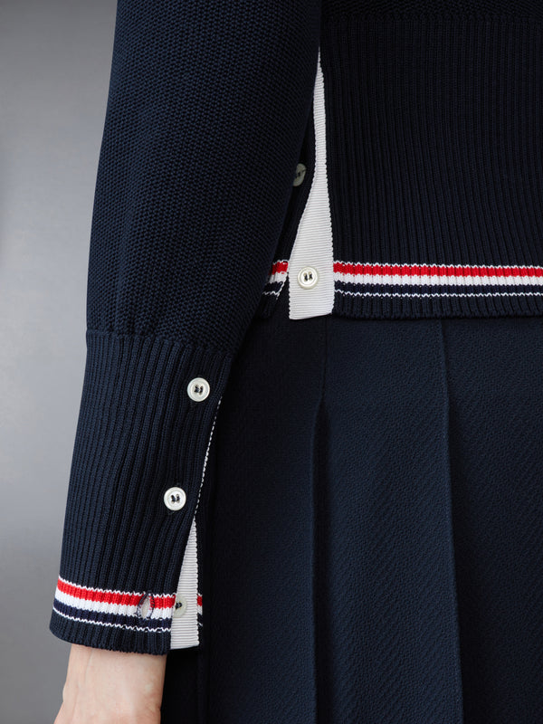 CLASSIC COTTON V NECK CARDIGAN - image 4