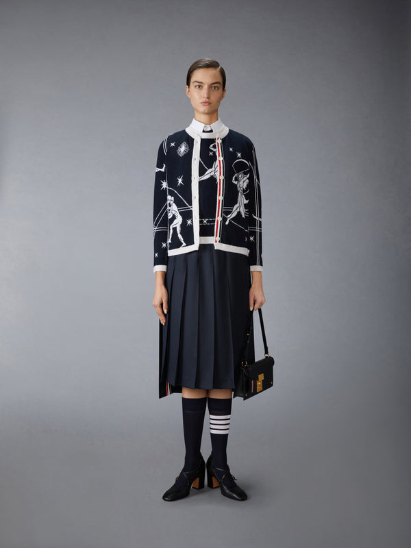 OLYMPIC CONSTELLATION CASHMERE CARDIGAN - image 2