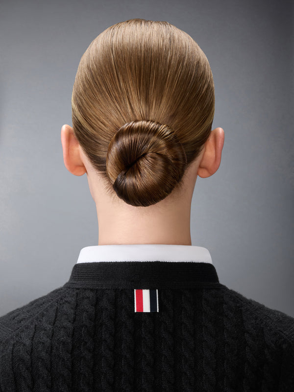 CASHMERE BABY CABLE STITCH CARDIGAN - image 5