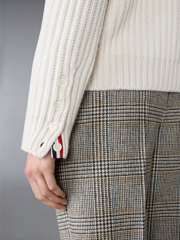 SWAROVSKI CRYSTAL HALF STITCH CASHMERE CARDIGAN - image 4