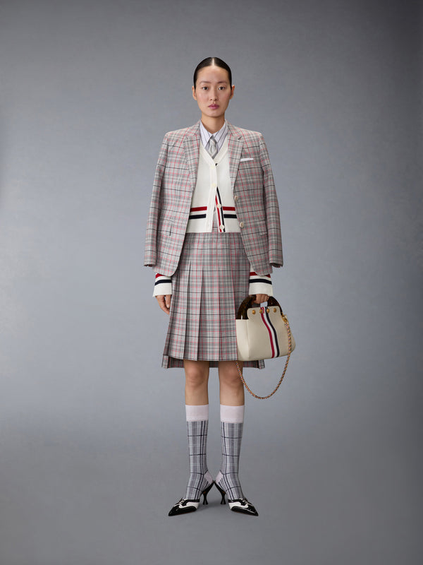 CASHMERE RWB STRIPE SHRUNKEN CARDIGAN - image 3