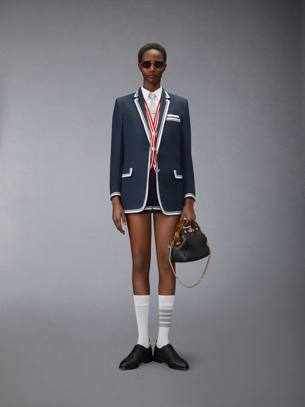 RWB STRIPE JACQUARD SAILBOAT CARDIGAN - image 3
