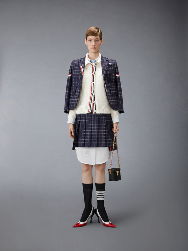 DONEGAL RWB STRIPE HECTOR POINTELLE CARDIGAN - image 3