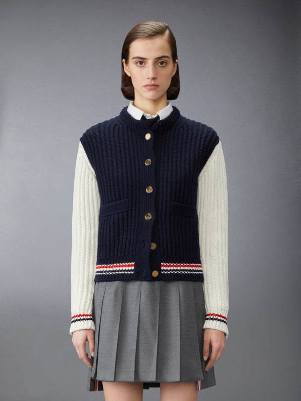 CHUNKY CASHMERE CARDIGAN - image 1