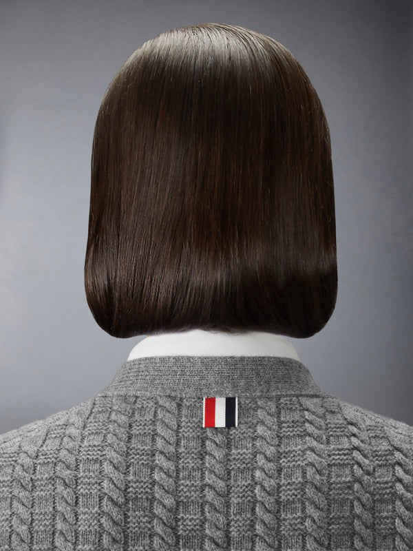 MERINO WOOL 4-BAR ANCHOR INTARSIA CARDIGAN - image 4