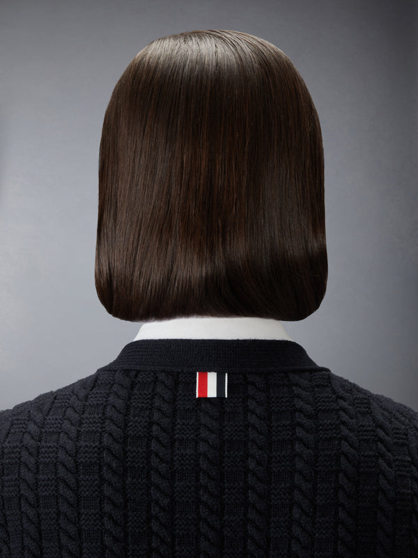 MERINO WOOL 4-BAR ANCHOR INTARSIA CARDIGAN - image 4
