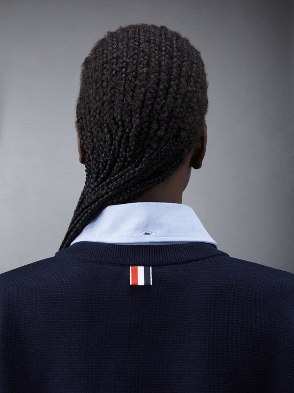 Cotton Milano and Oxford 4-Bar V-Neck Tee and Shirtdress Combo - image 6