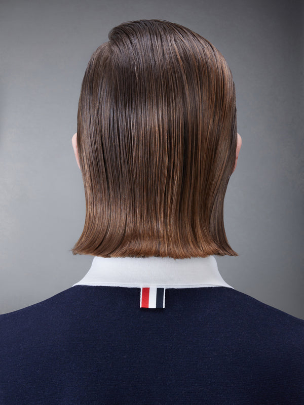 Merino Hector 4-bar Sleeveless Polo Mini Dress - image 5