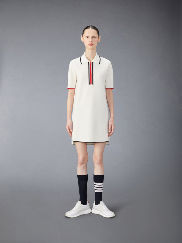 thom browne polo dress Thom Browne Gray Cotton Casual Dress