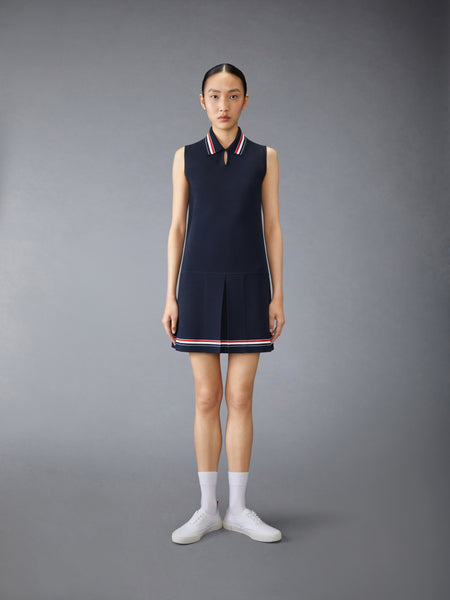 MINI POLO TENNIS DRESS NAVY