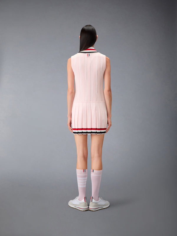 CRICKET RWB STRIPE BABY LADDER CABLE MINI DRESS - image 4