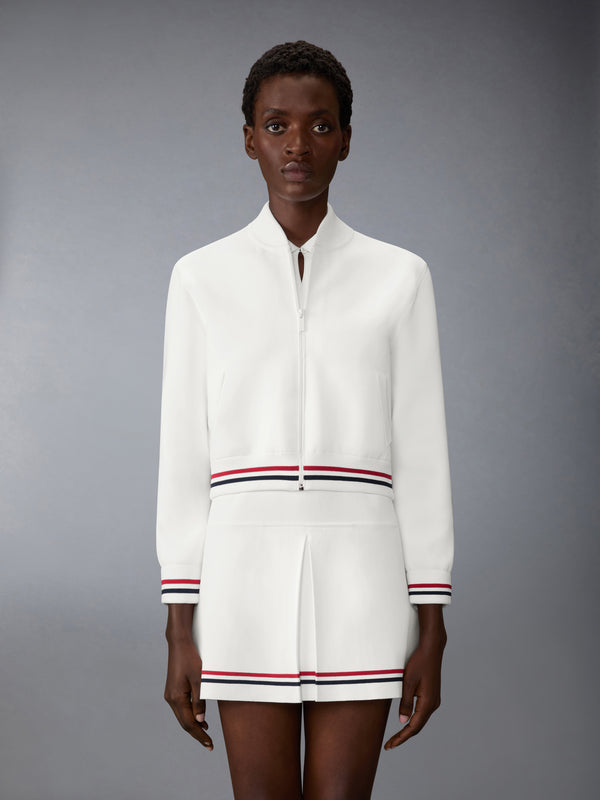 MILANO STITCH RWB STRIPE BOMBER JACKET - image 1