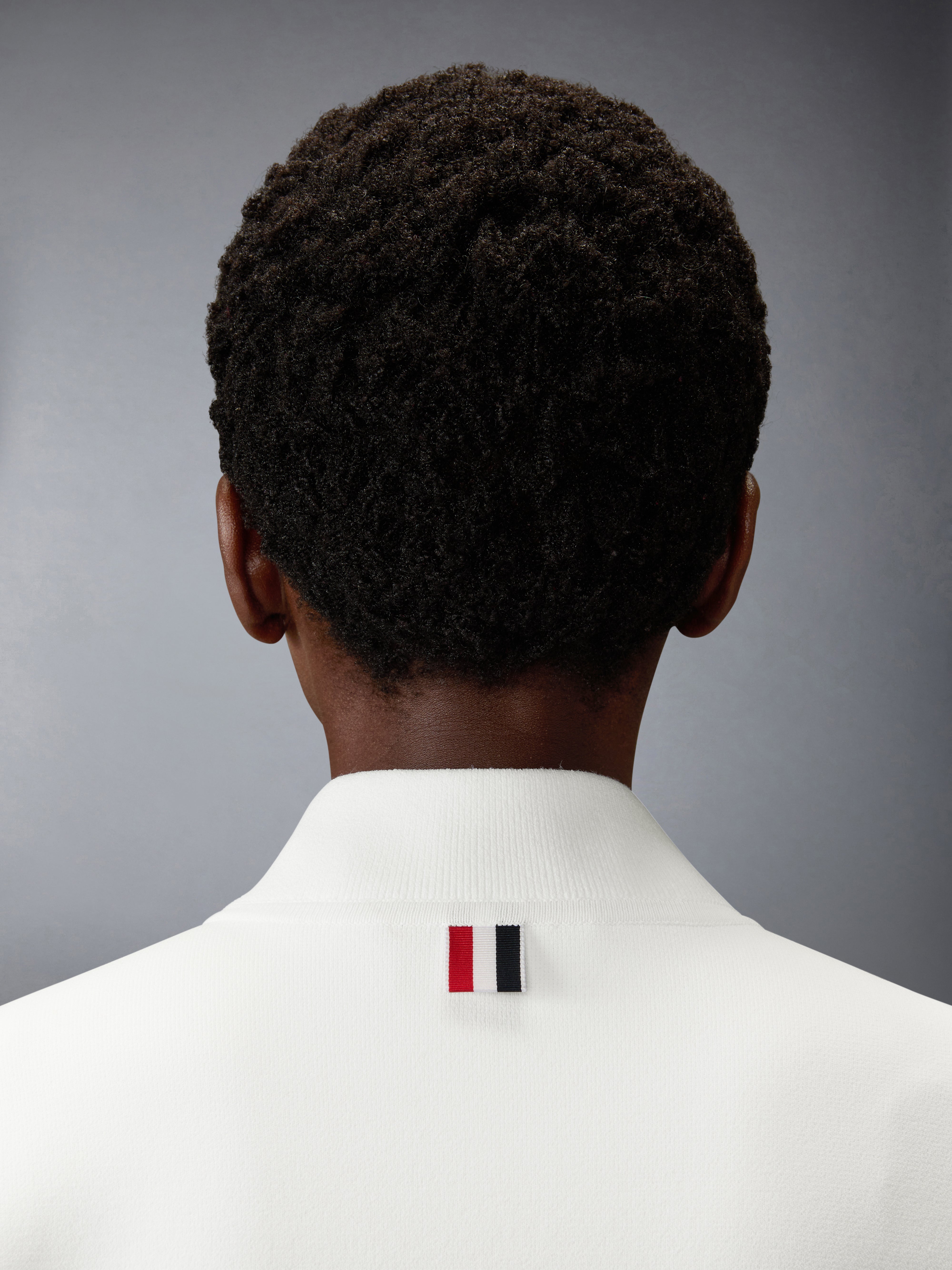 Milano Stitch Rwb Stripe Bomber Jacket | Thom Browne