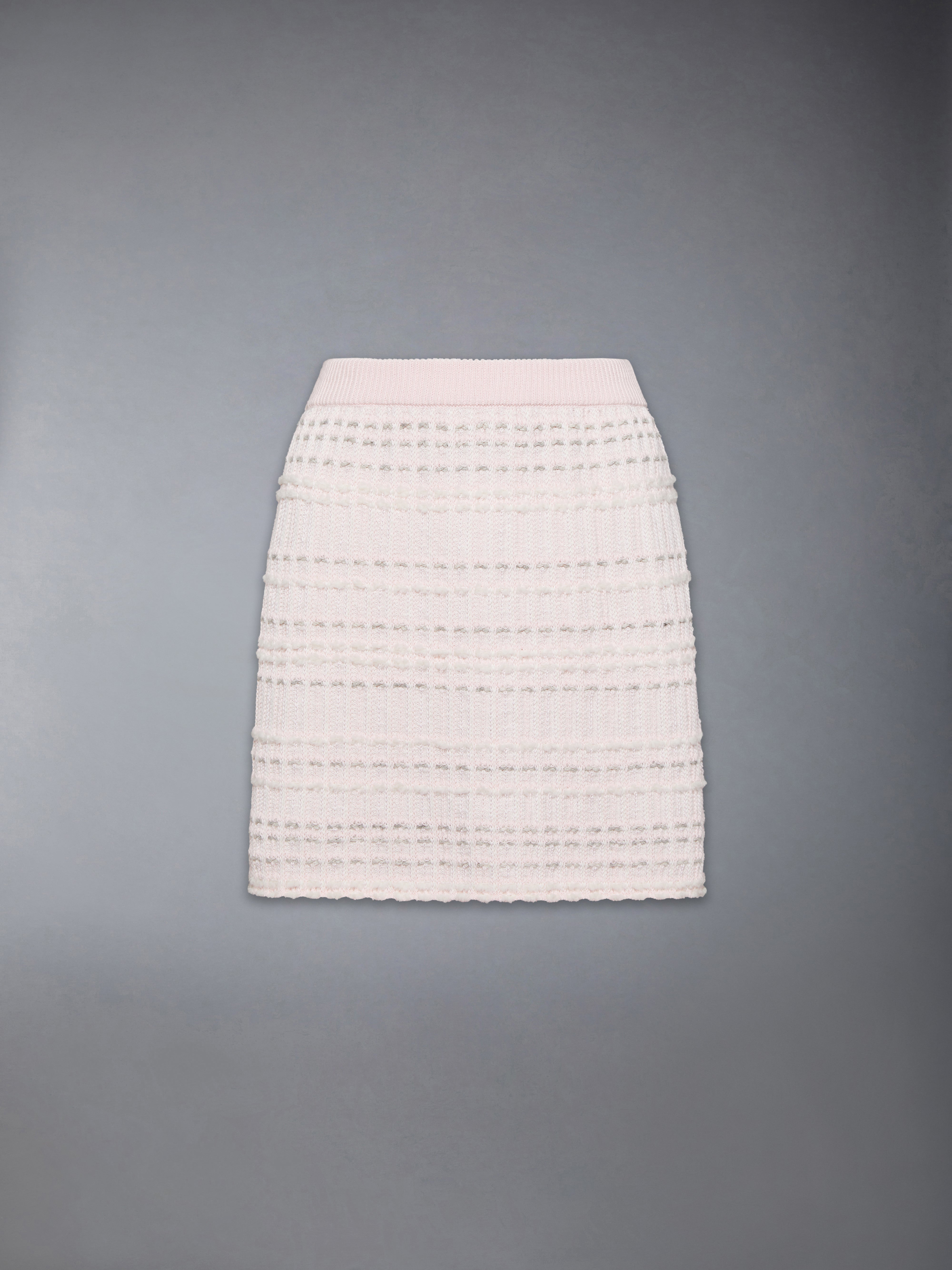 【★大感謝セール】 Seersucker Browne Thom | Skirt Mini Jacquard Tweed Knit トップス