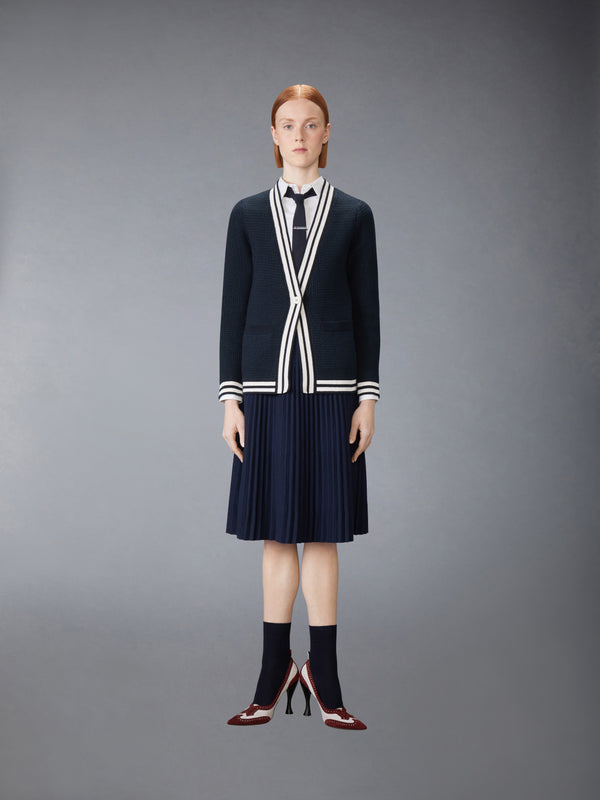 PLISSE MERINO WOOL SILK SKIRT - image 4