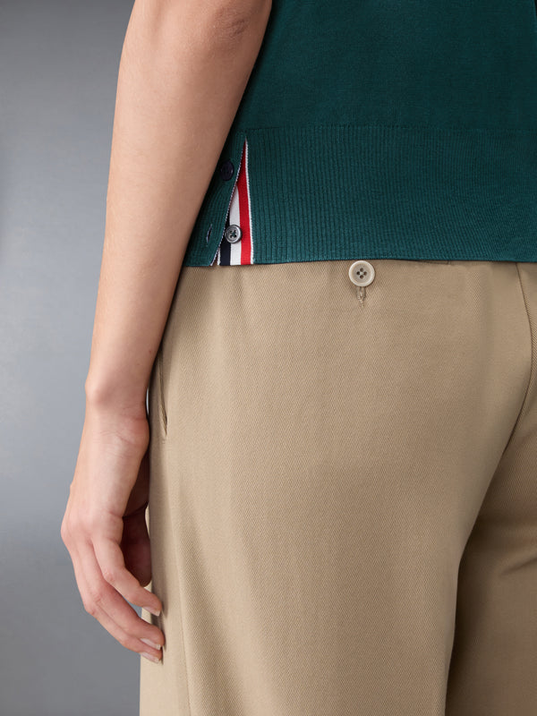 WOOL 4-BAR RELAXED POLO - image 4