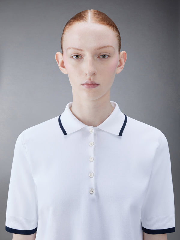 VISCOSE TIPPING POLO - image 5