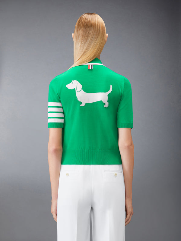 HECTOR INTARSIA 4-BAR JERSEY STITCH POLO - image 2