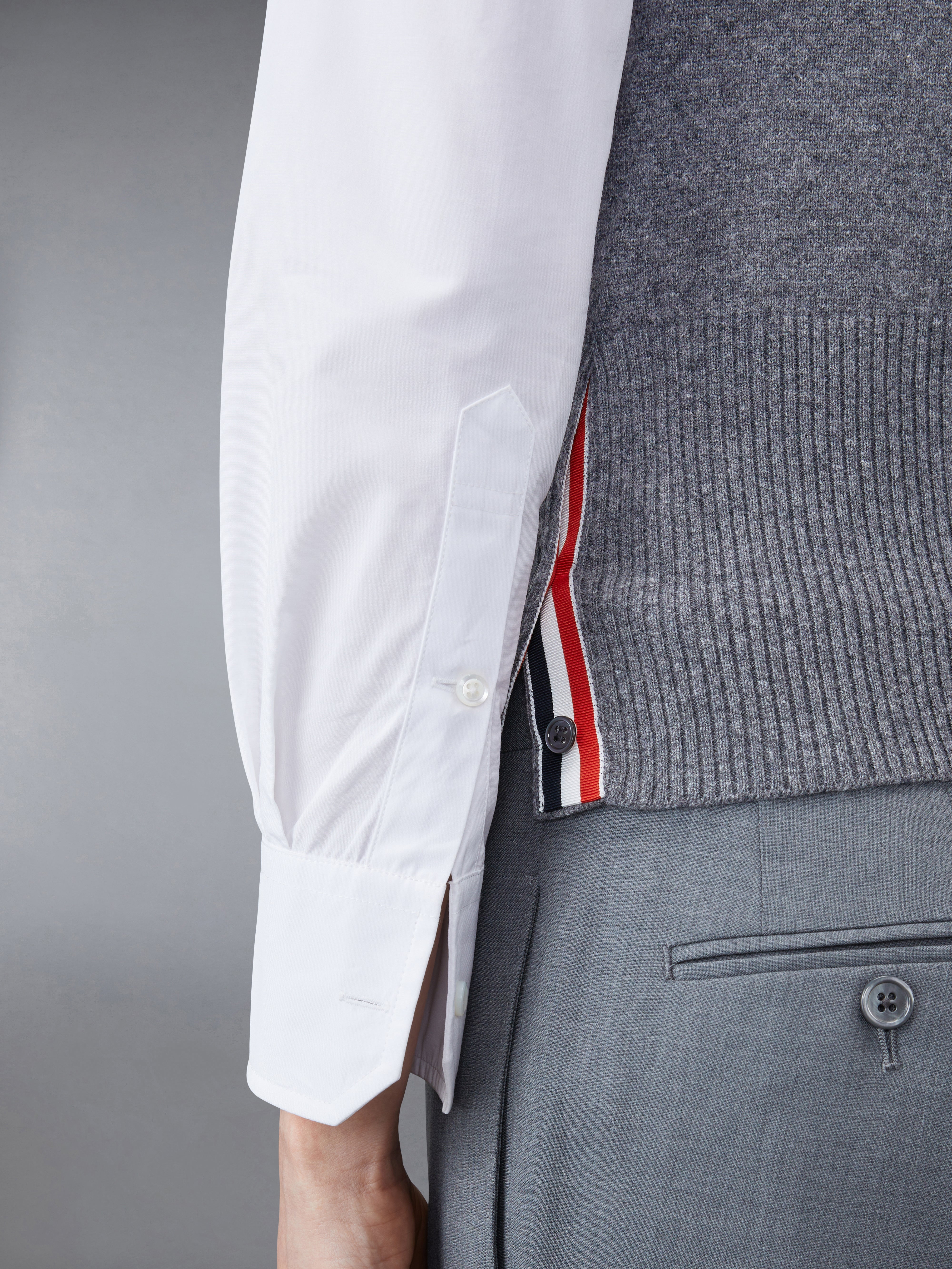 Classic Cashmere 4 Bar Shell Top | Thom Browne