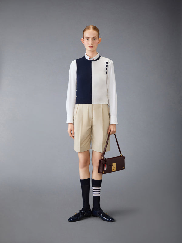 CASHMERE 4-BAR CROPPED SHELL TOP - image 3