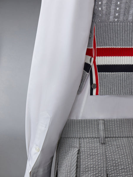 クリケット RWB ストライプ ベビー ラダーケーブル シュリンク ベスト ライト​ グレー