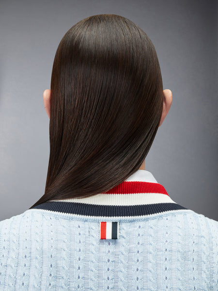 クリケット RWB ストライプ ベビー ラダーケーブル シュリンク ベスト ライト ブルー