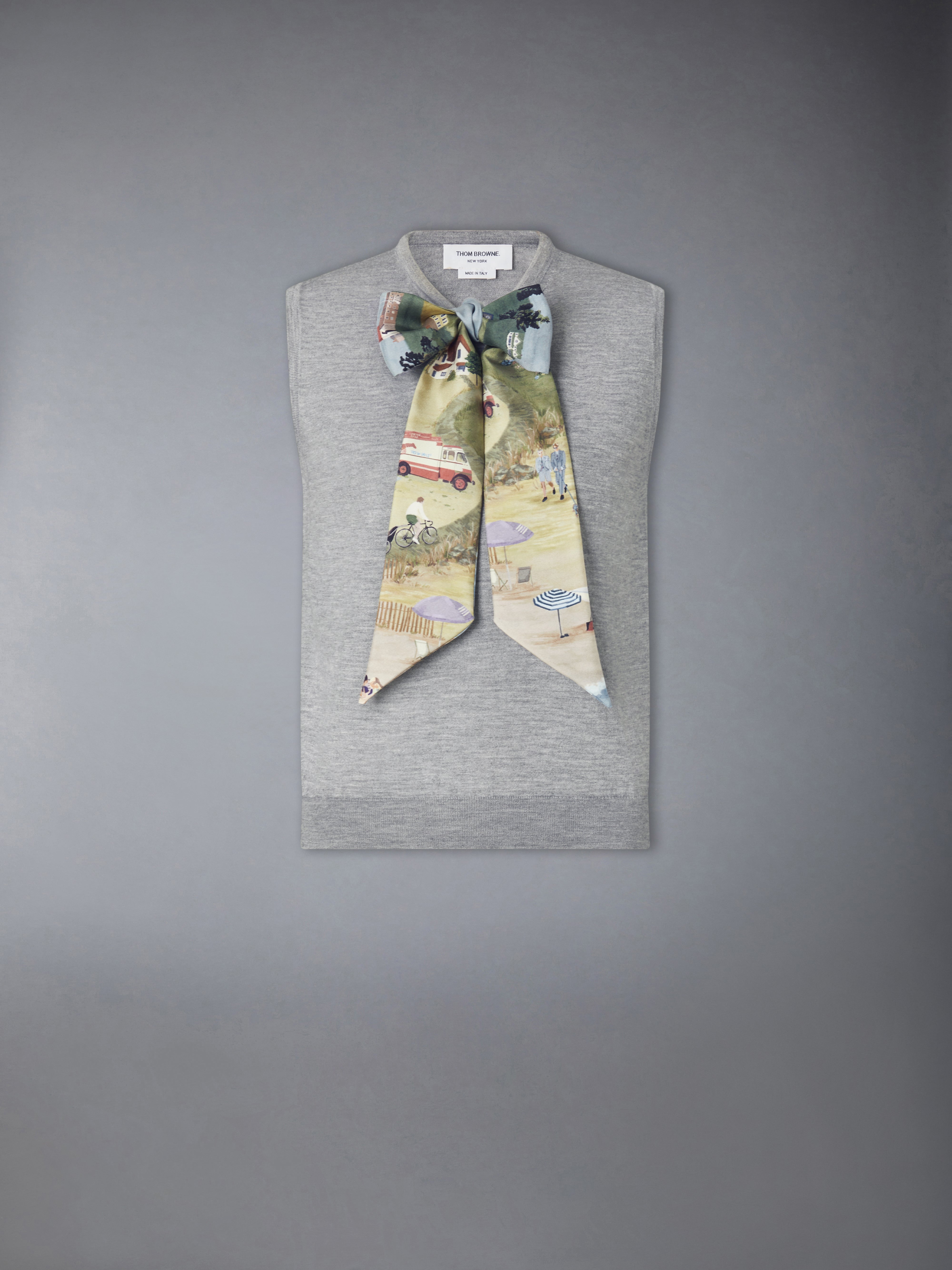 ナンタケット シーニック カシミヤ シルク シェルトップス | Thom Browne