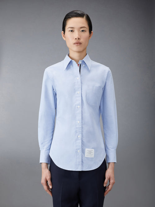 Oxford Grosgrain Placket Classic Shirt | Thom Browne