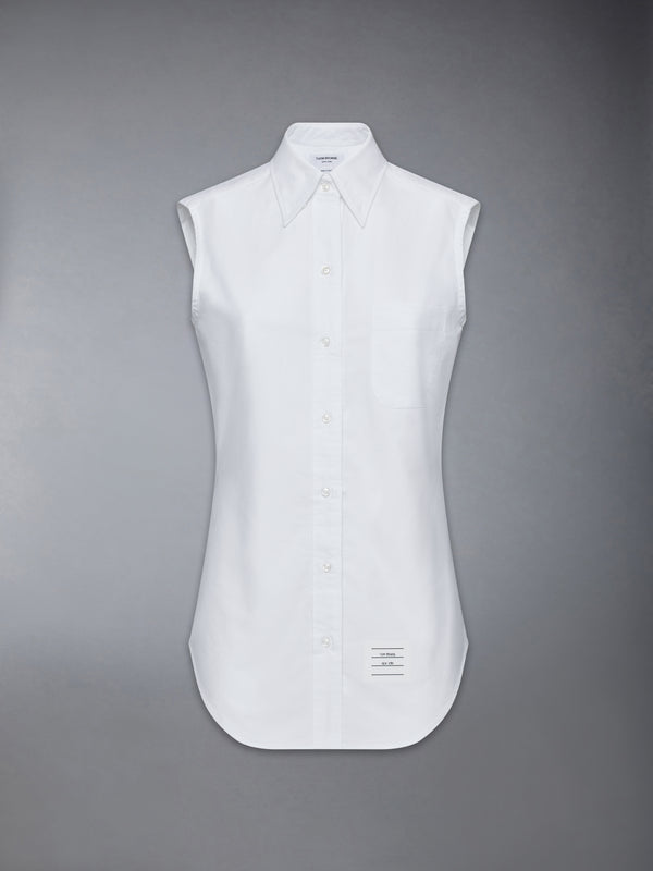 OXFORD CLASSIC SLEEVELESS SHIRT - image 8
