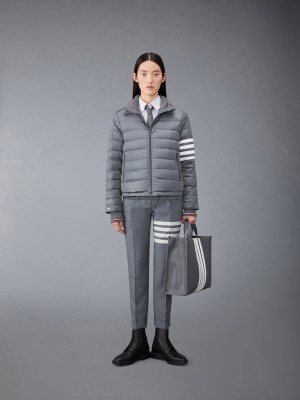 STRIPE OXFORD ARMBAND CLASSIC ROUND COLLAR SHIRT - image 5