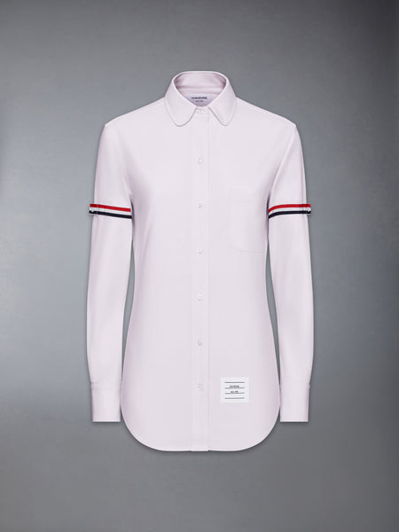 OXFORD ARMBAND ROUND COLLAR SHIRT
