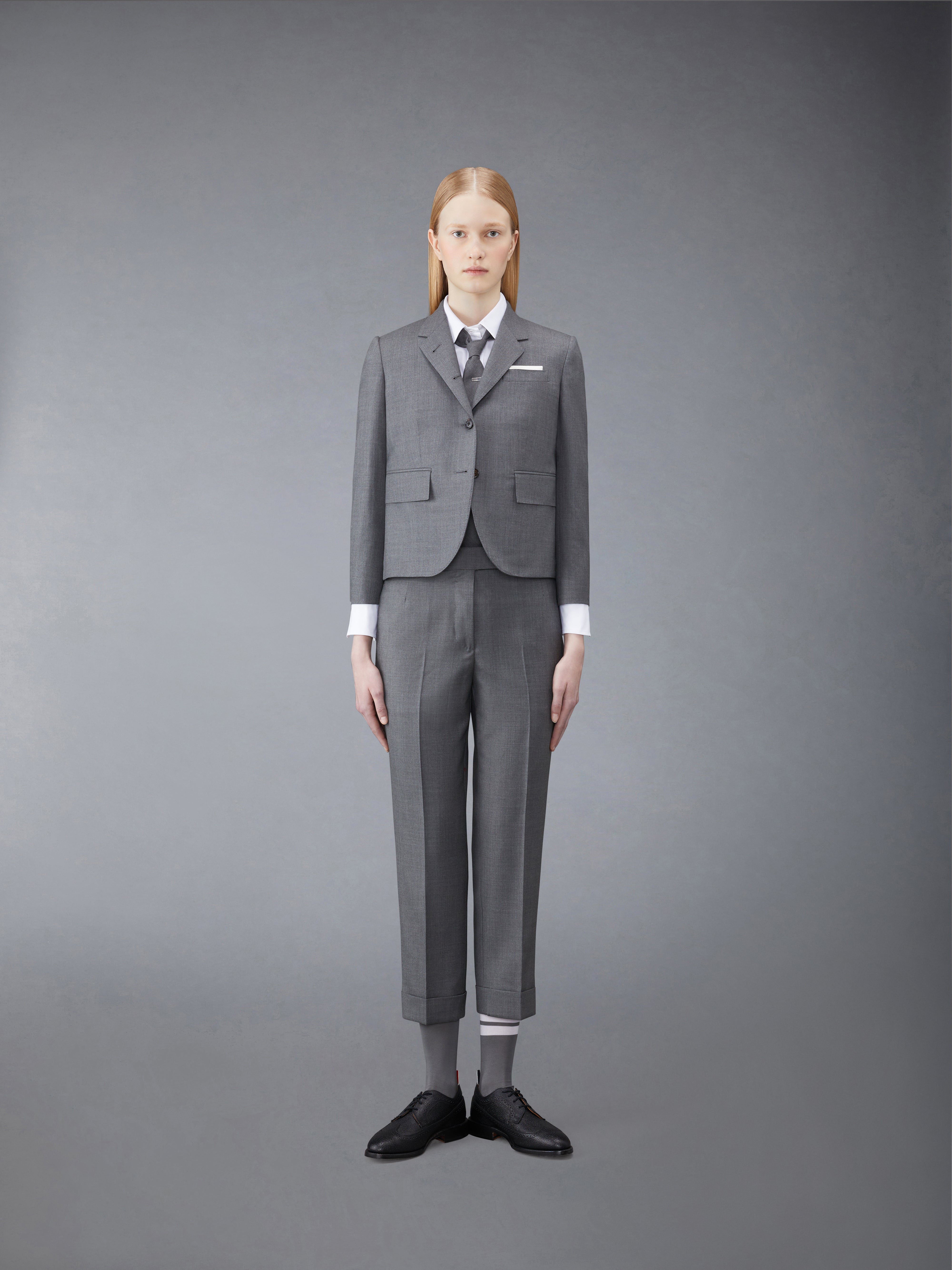 Oxford Armbands Classic Round Collar Shirt | Thom Browne