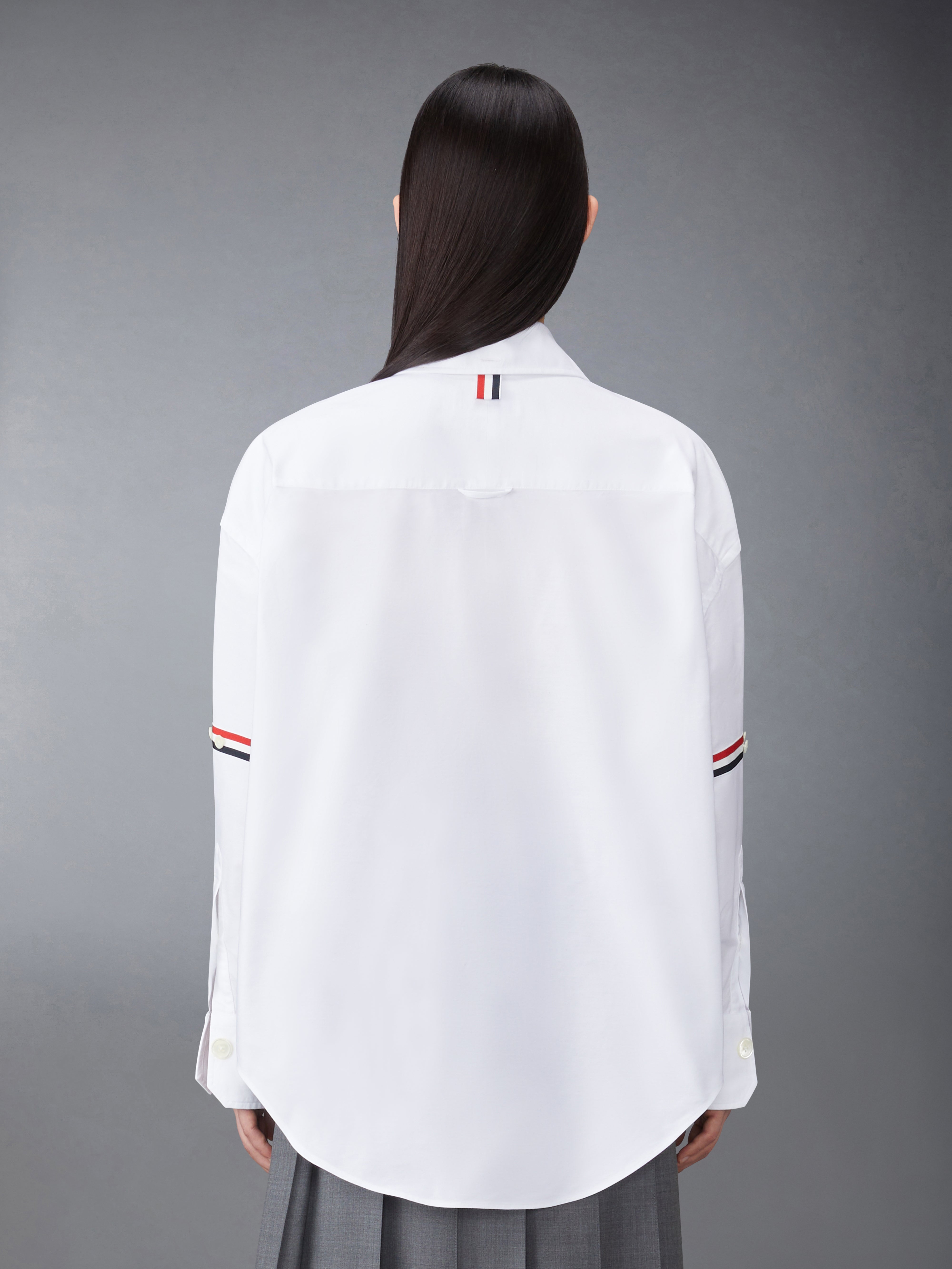 Oxford Armband Supersized Shirt | Thom Browne