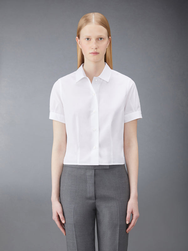 POPLIN TUCKED BLOUSE - featured image