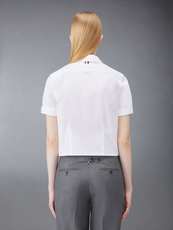 POPLIN TUCKED BLOUSE - image 2